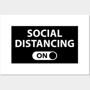 Social Distancing Expert , funny introvert Posters and Art